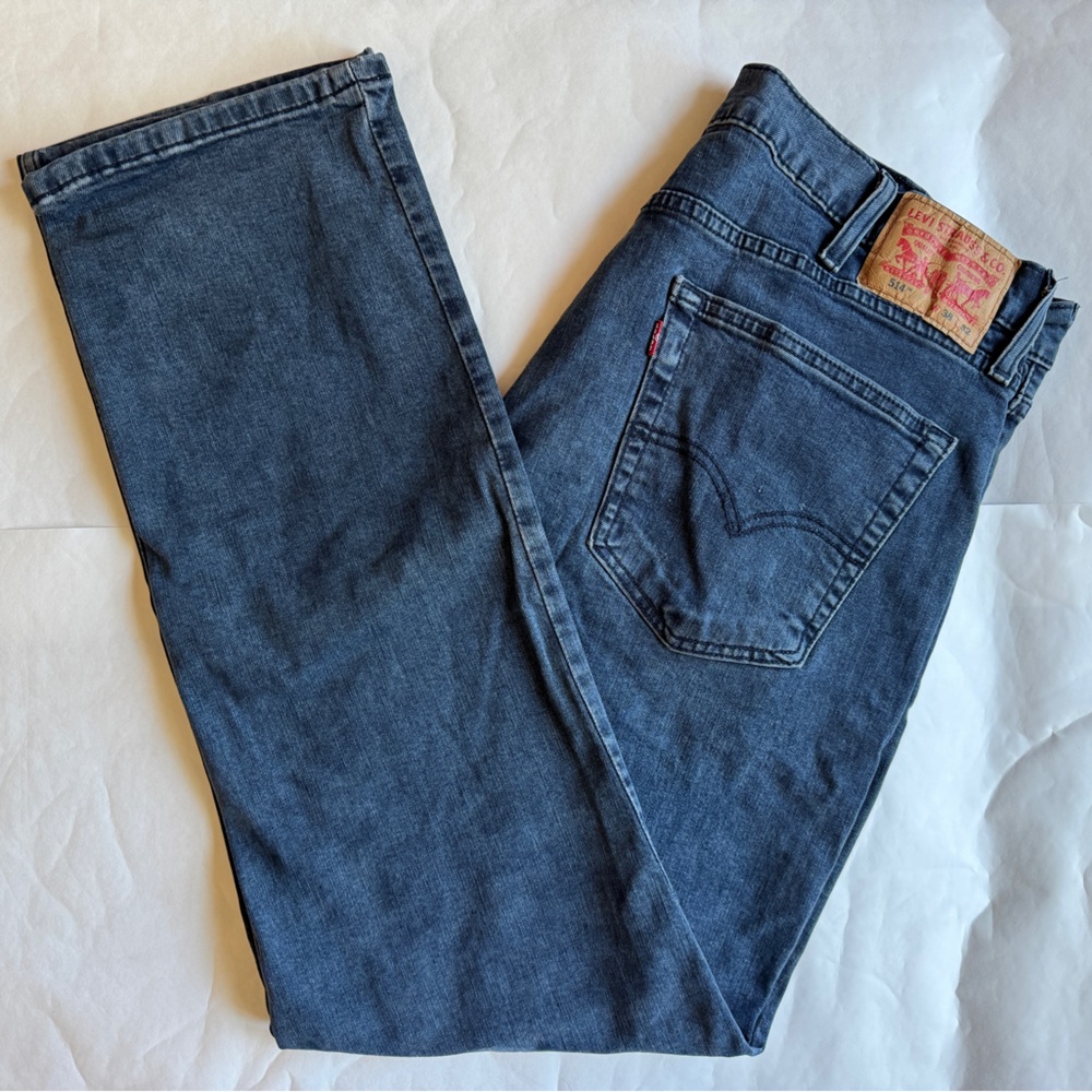 Levi's 514 Blue Denim Jeans W38 L32